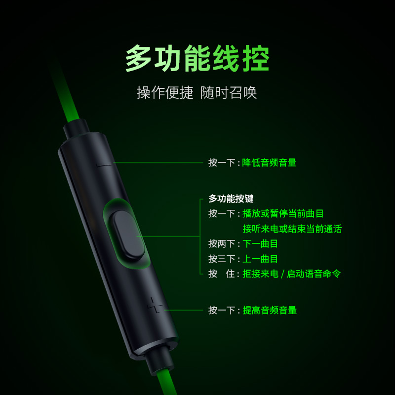 Razer Warhammer V3 in-ear gaming headphones