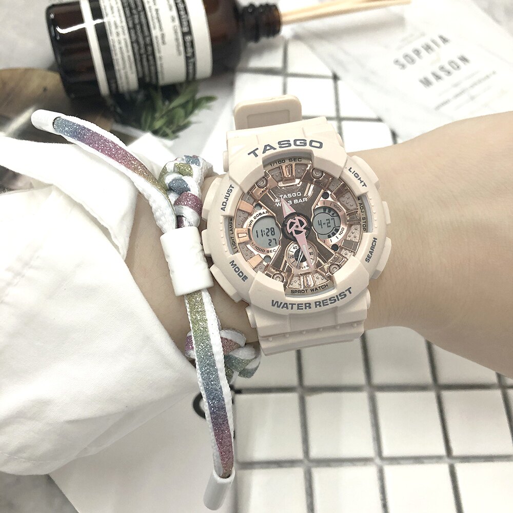 ins独角兽番茄网红防水运动电子表 pigo国产腕表