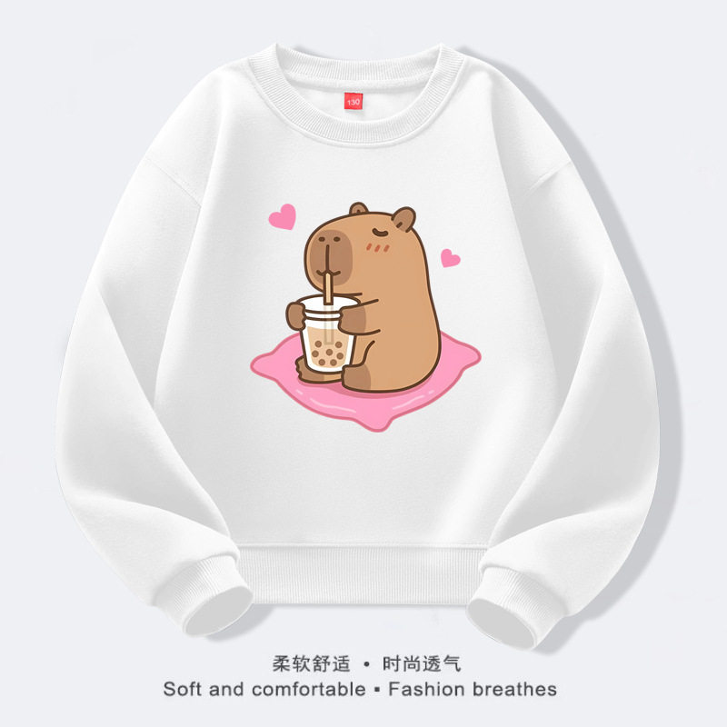 货源实力商家2025新款女童圆领卫衣长袖小女孩舒适上衣潮,淘宝优惠券,粉丝福利购,淘宝优惠卷