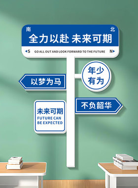 中高考班级励志标语墙贴