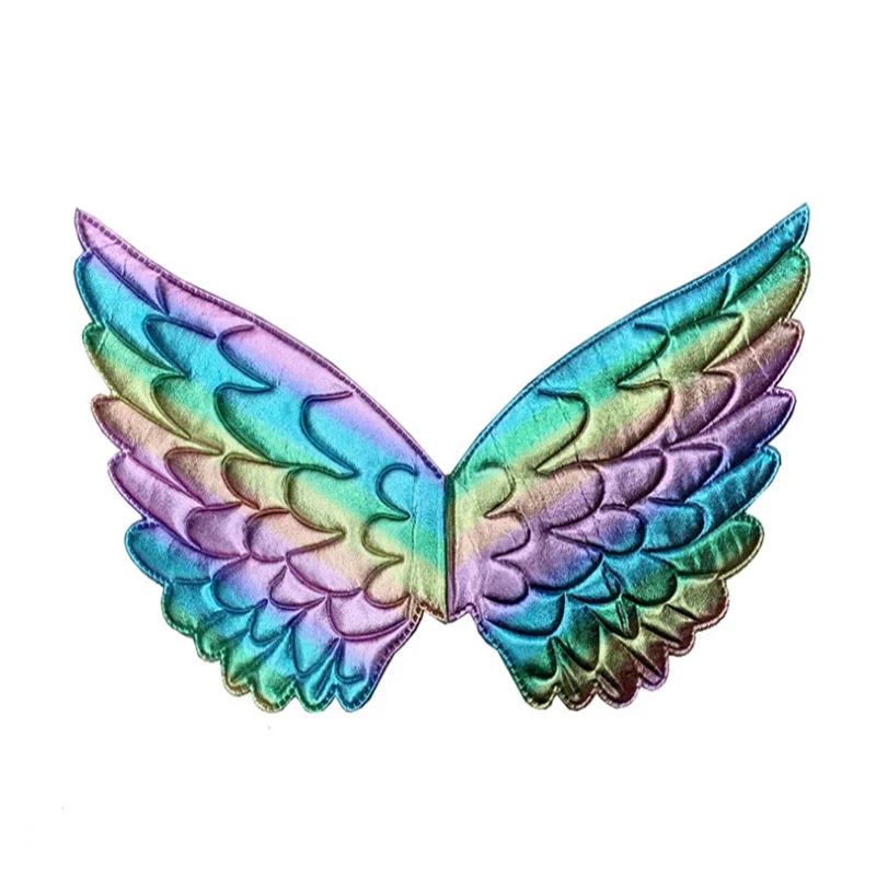 Unicorn Fairy Angel Wing Kids Gift Girls Gold Unicorn Birthd - 图1