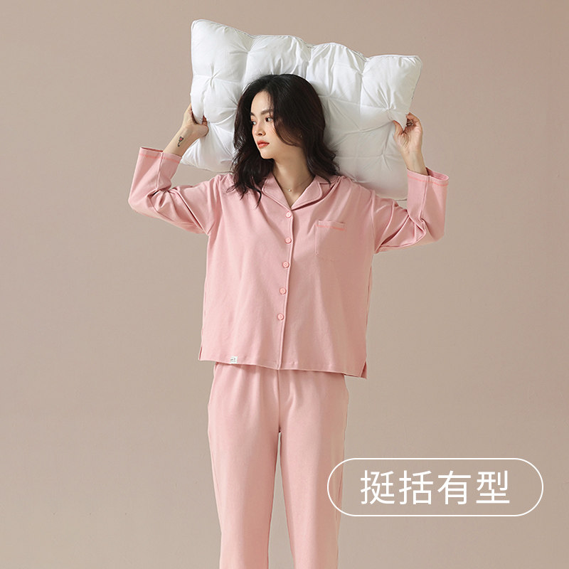 安比斯情侣舒适纯棉夏季男女睡衣 安比斯睡衣/家居服套装