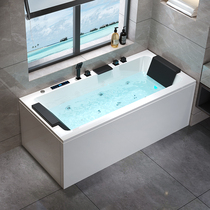 Meritocratic official flagship store bath Bathtub Home Grown-up Small Family bidet Bathbasin Acrylic Independent Shower