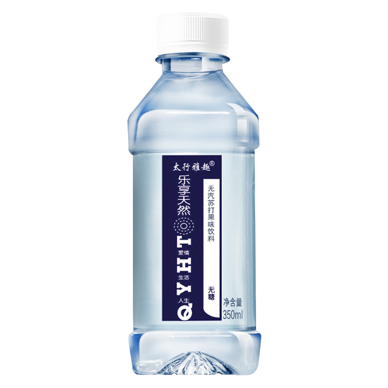 苏打水果味饮品350ml*24瓶整箱无气弱碱性水原味柠檬蜜桃解腻解渴 - 图3