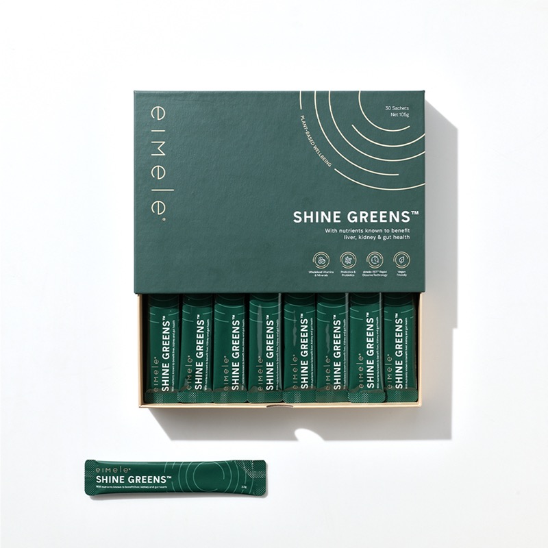 澳洲eimele亦餐Shine Greens综合营养绿粉小绿芯天然植物创新科技-图3