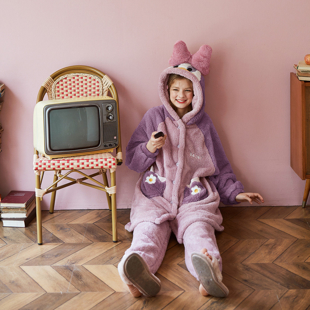 gukoo /果壳迪士尼情侣秋冬男睡衣 gukoo果壳outlet店睡衣/家居服套装