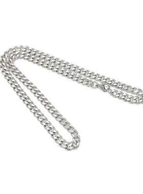 嘻哈简约闪亮古巴链百搭款