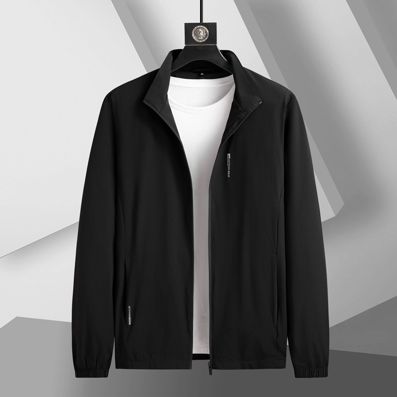成熟男人的衣柜！高端立领外套男春秋季大码宽松运动夹克休闲上衣,淘宝优惠券,粉丝福利购,淘宝优惠卷