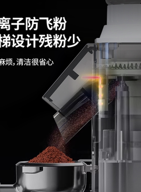 可数咖啡磨豆机电动48档防飞粉