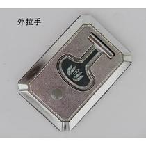 Automatic lock handle old-type security door handle with handle press handle lockware security door locker inner and outer handle