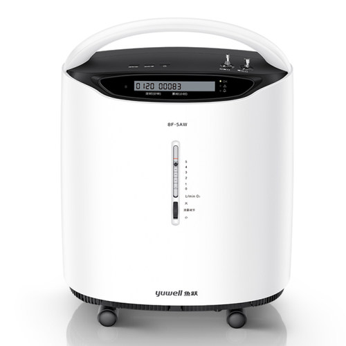 鱼跃医用级5升制氧机8F-5AW高氧浓度家用老人孕妇吸氧气机带雾化 - 图3