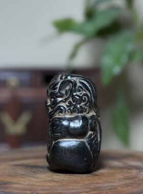 复古中式招财进宝貔貅摆件茶宠稀奇古怪创意迷你可爱茶桌桌面装饰