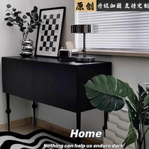 Beda Benabe Side Cabinet Aisle Cabinet Veranda Cabinet Double Open Door Lockers Storage Cabinet Entrance Door Xuan Guan Cabinet Multifunction Brief