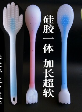 硅胶经络拍打板按摩棒拍痧板敲打锤敲背拍打棒捶背养生拍沙板手掌
