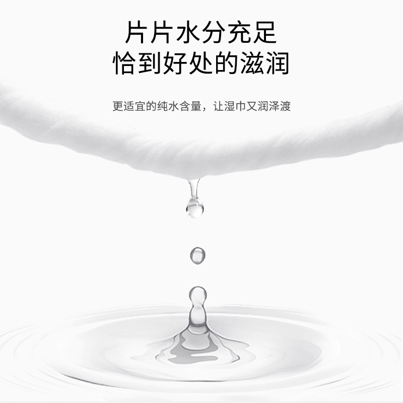 拜亚10抽小包家庭装便携湿纸巾 拜亚湿巾