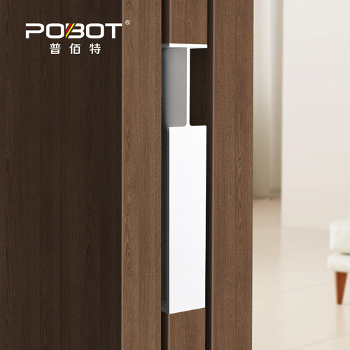 德系口袋门拉手嵌入式移门拉手推拉门侧装隐形拉手趟门铝合金扣手 - 图2