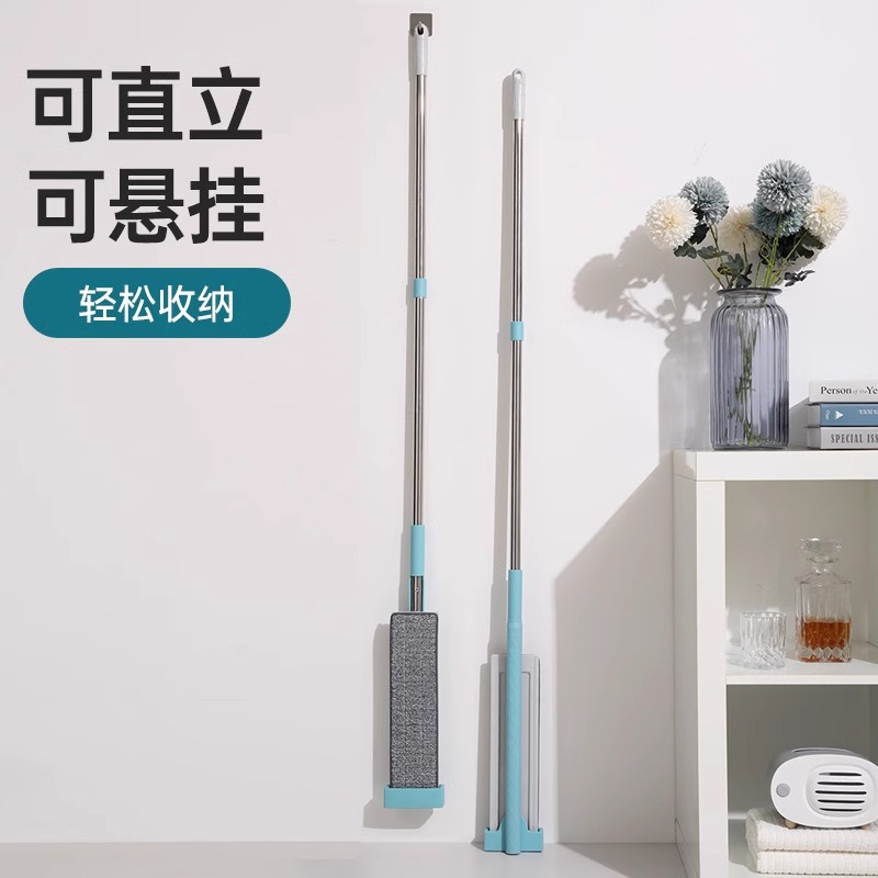 美丽雅拖把家用一拖净2024新款懒人免手洗拖地墩布干湿两用家用