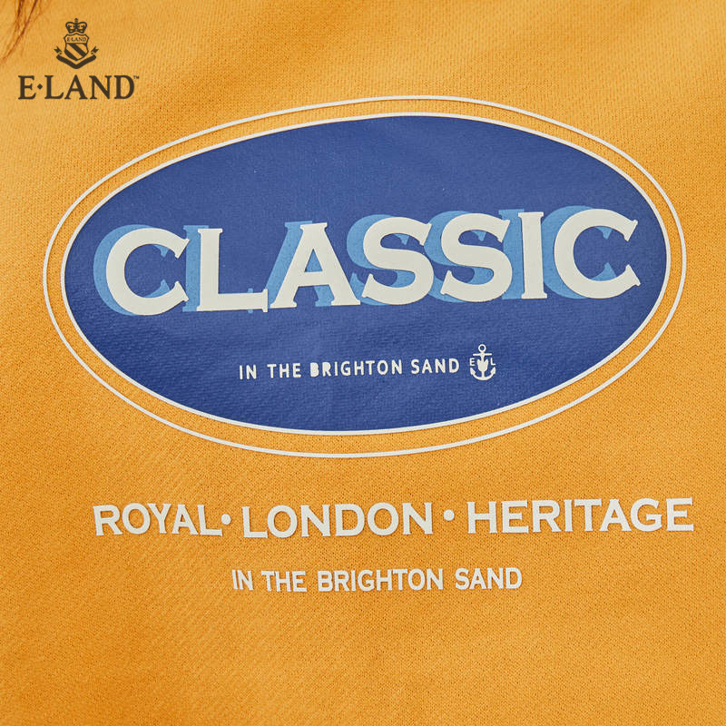 eland2020秋季新款韩版宽松卫衣 衣恋集团outlets店卫衣/绒衫