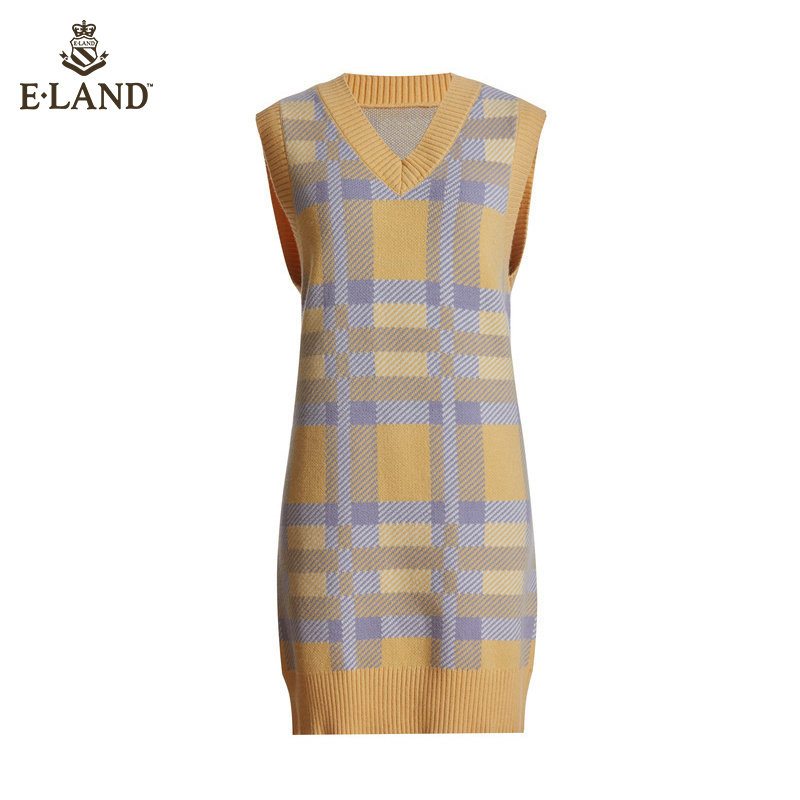 eland初恋系超仙可盐可甜连衣裙 衣恋集团outlets店连衣裙