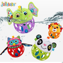 Childrens toys new jollybaby baby hand grip ball baby buttonhole Toys ball newborn touch sensation