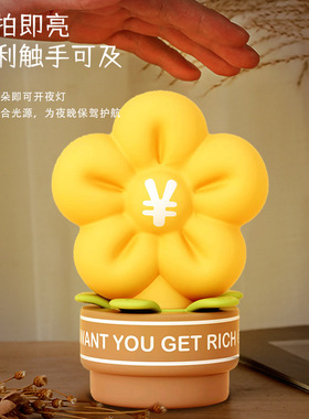 创意有钱花拍拍灯小夜灯摆件礼物