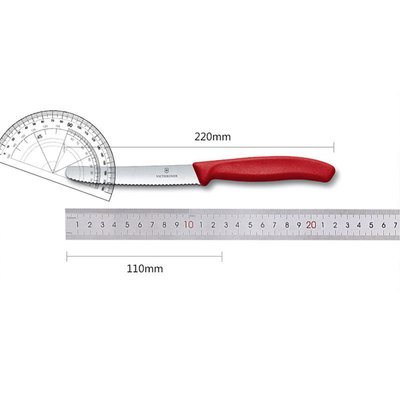 维氏瑞士军刀厨具刀具不锈钢锯齿刀面包牛排刀番茄水果刀瑞士刀