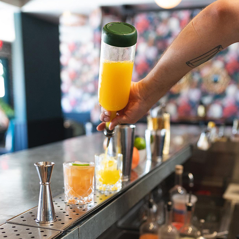 Inmeet酒吧调酒带底果汁饮料泡酒瓶瓶自酿葡萄酒瓶果酒瓶空酒瓶子,淘宝优惠券,粉丝福利购,淘宝优惠卷