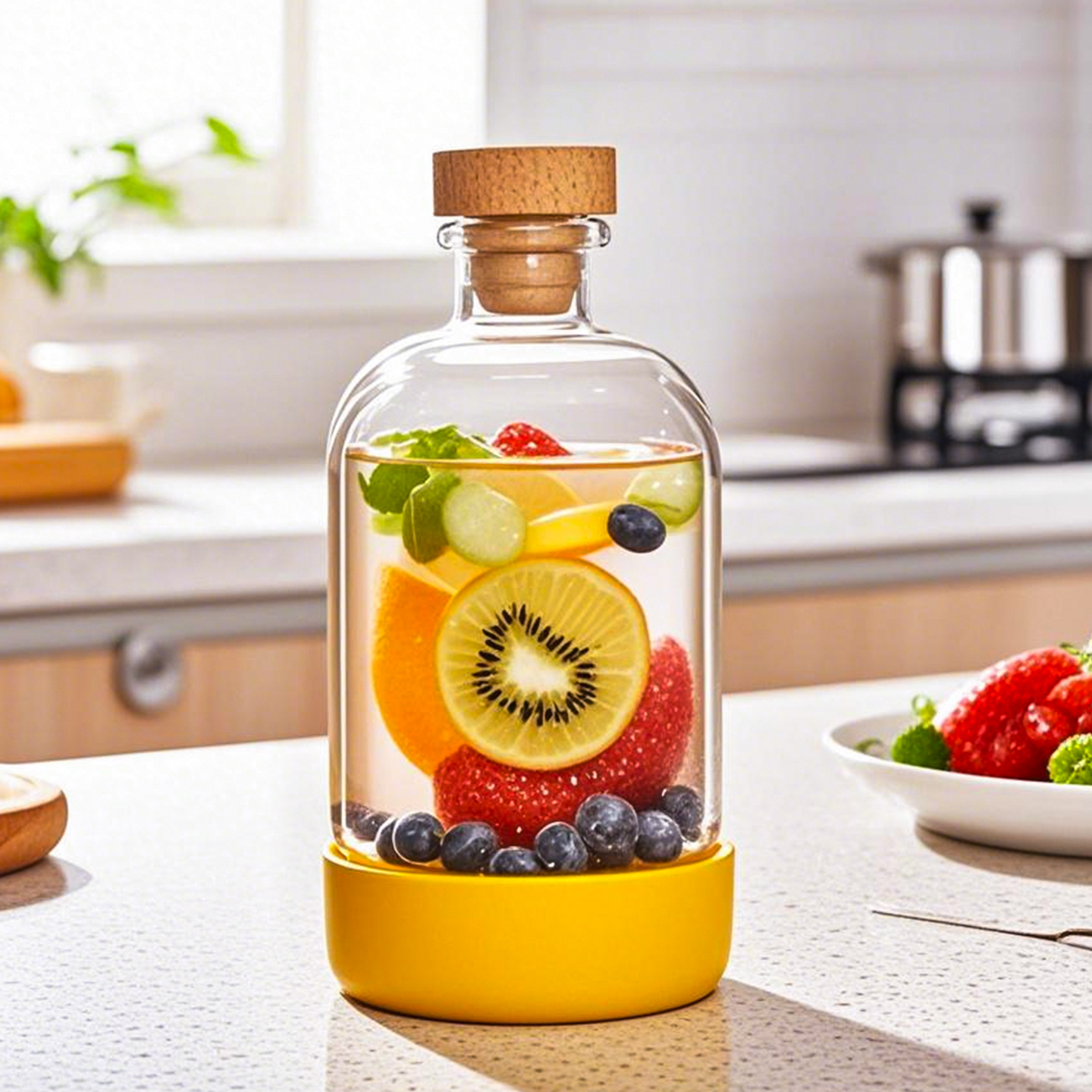 Professional wine bottle, kitchen oil bottle