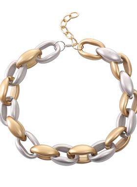 简约链条锁骨链ins网红项链嘻哈性感颈链necklace women choker