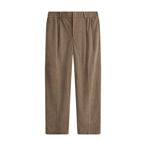 MODE COMMUTER| MC竖绒条灯芯绒休闲翻领长袖衬衫 - 图2