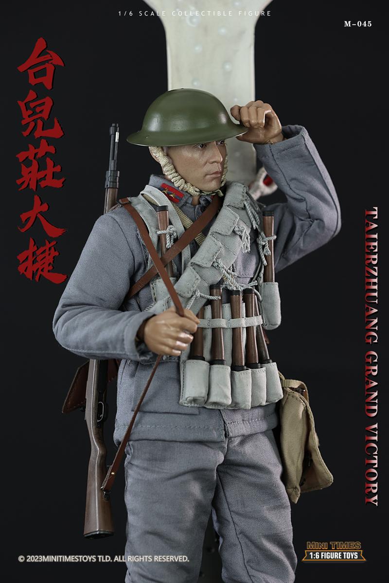 现货minitimes1/6兵人手办模型M045台儿庄战役 会战 关节可动 - 图2