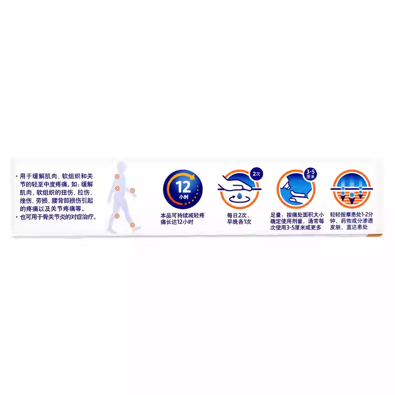 扶他林 双氯芬酸二乙胺乳胶剂 2%*50g缓解肌肉扭伤拉伤引的疼痛,淘宝优惠券,粉丝福利购,淘宝优惠卷
