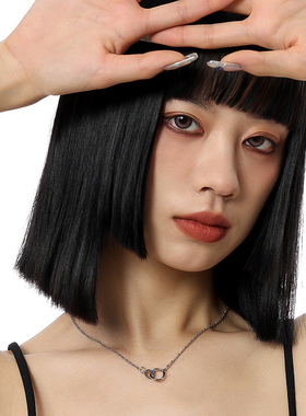 VOYAGE环环相扣项链气质小众配饰