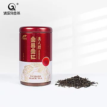 宜昌宜红红茶茶叶绿色食品罐装送礼