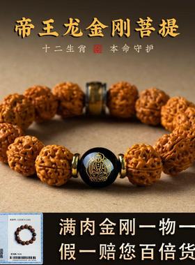 男士冷门手串大金刚菩提子手串精品原籽文玩佛珠把玩盘玩手链男