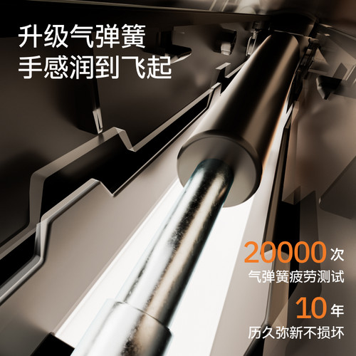 Brateck北弧显示器支架机械悬臂升降免打孔便携屏幕增高底座E350 - 图2