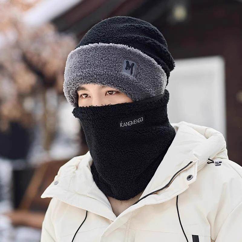 户外加绒加厚防寒大头围保暖帽男冬季防风面罩围脖登山骑车护耳帽,淘宝优惠券,粉丝福利购,淘宝优惠卷