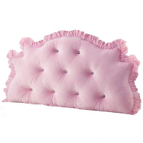 Голова принцессы кровати прислонилась к мягкой сумке, без кровати, кровати Татами, на задней части подушки и обратных ремнях.