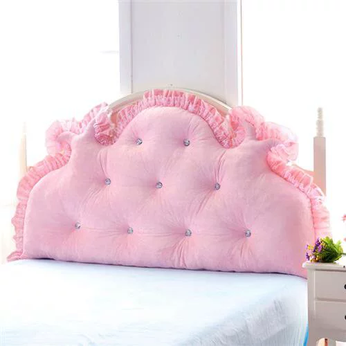 Голова принцессы кровати прислонилась к мягкой сумке, без кровати, кровати Татами, на задней части подушки и обратных ремнях.