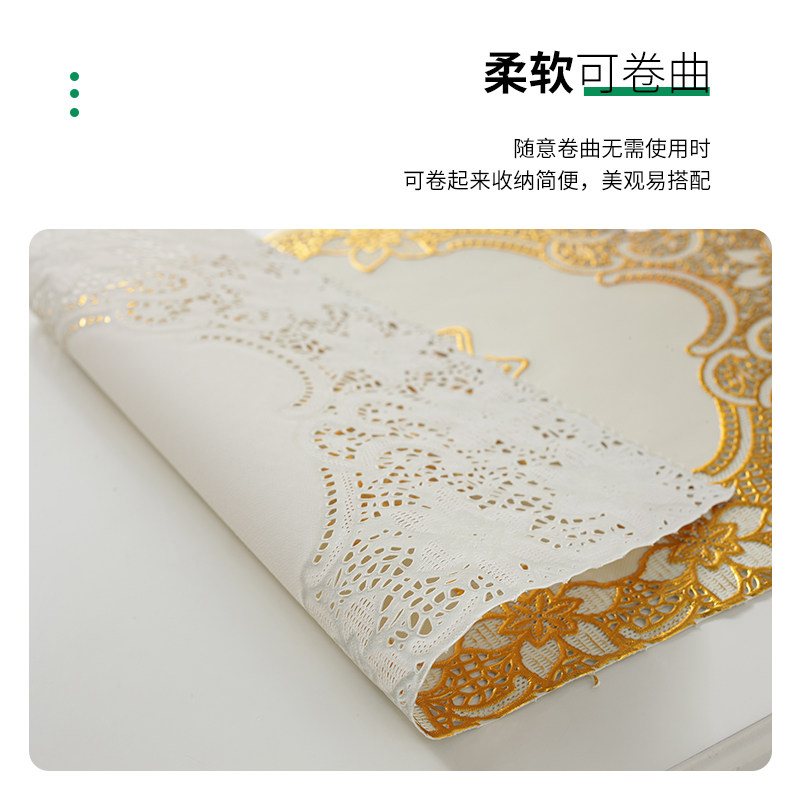 欧式烫金杯垫西餐垫烟灰缸垫茶几垫托盘花瓶垫PVC防滑防烫隔热垫,淘宝优惠券,粉丝福利购,淘宝优惠卷
