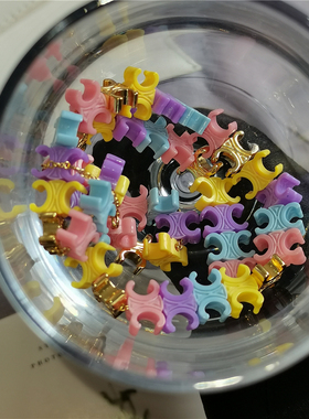 凯旋门亚克力树脂项链手链耳钉