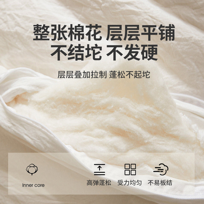 冬被新疆纯棉花被子被芯秋冬天棉被棉絮垫被加厚保暖单人春秋被褥