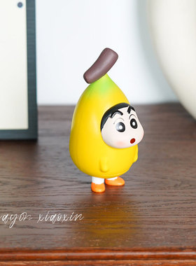 蜡笔小新机箱手办动漫小公仔