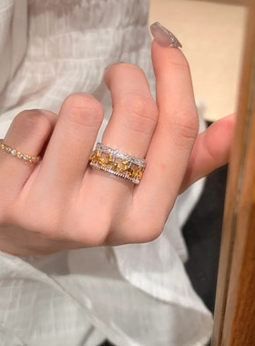 法式游乐园里的旋转木马戒指