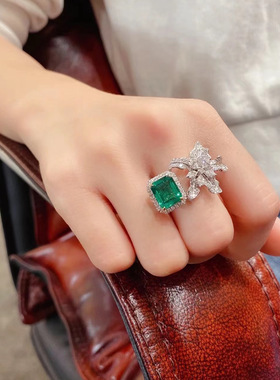 高级开口戒指ins气质百搭奢华女