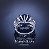 New Super Fairy Sapphire Bow Open Ring
