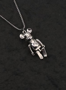 小熊项链个性时尚OL嘻哈