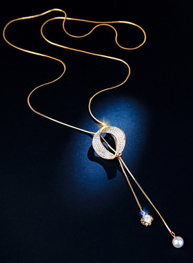 毛衣链女长款2024年新款