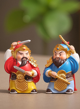 秦琼尉迟恭鞋柜入户装饰搬家礼物