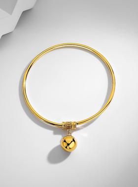 素圈幸运球手环女时尚气质轻奢